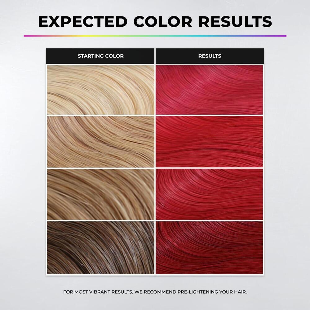 XMONDO Color Super Pink Hair Dye Healing 8 fl oz Vegan Semi-Permanent - Picture 2 of 12